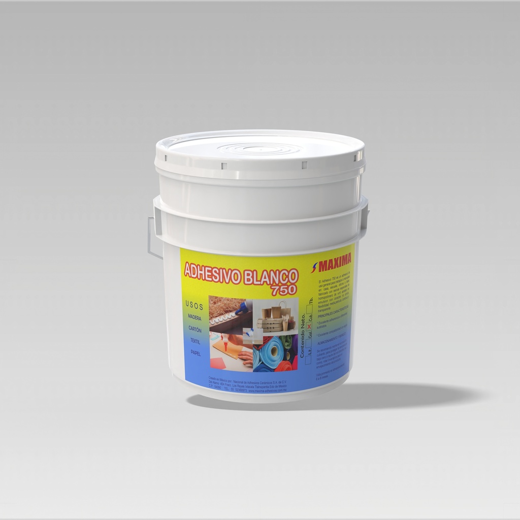 [AV-ADH-IND-00015] WHITE GLUE MAXIMA M750 (18L BUCKET)