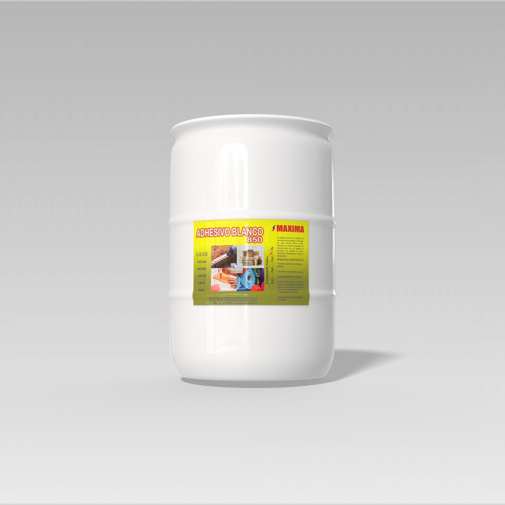 WHITE GLUE MAXIMA M850 (200L DRUM)