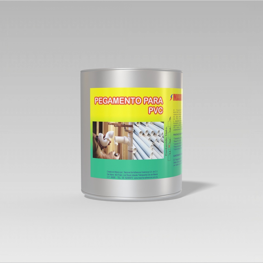 PEGAMENTO DE POLIURETANO PARA PVC (GAL 3.78L)