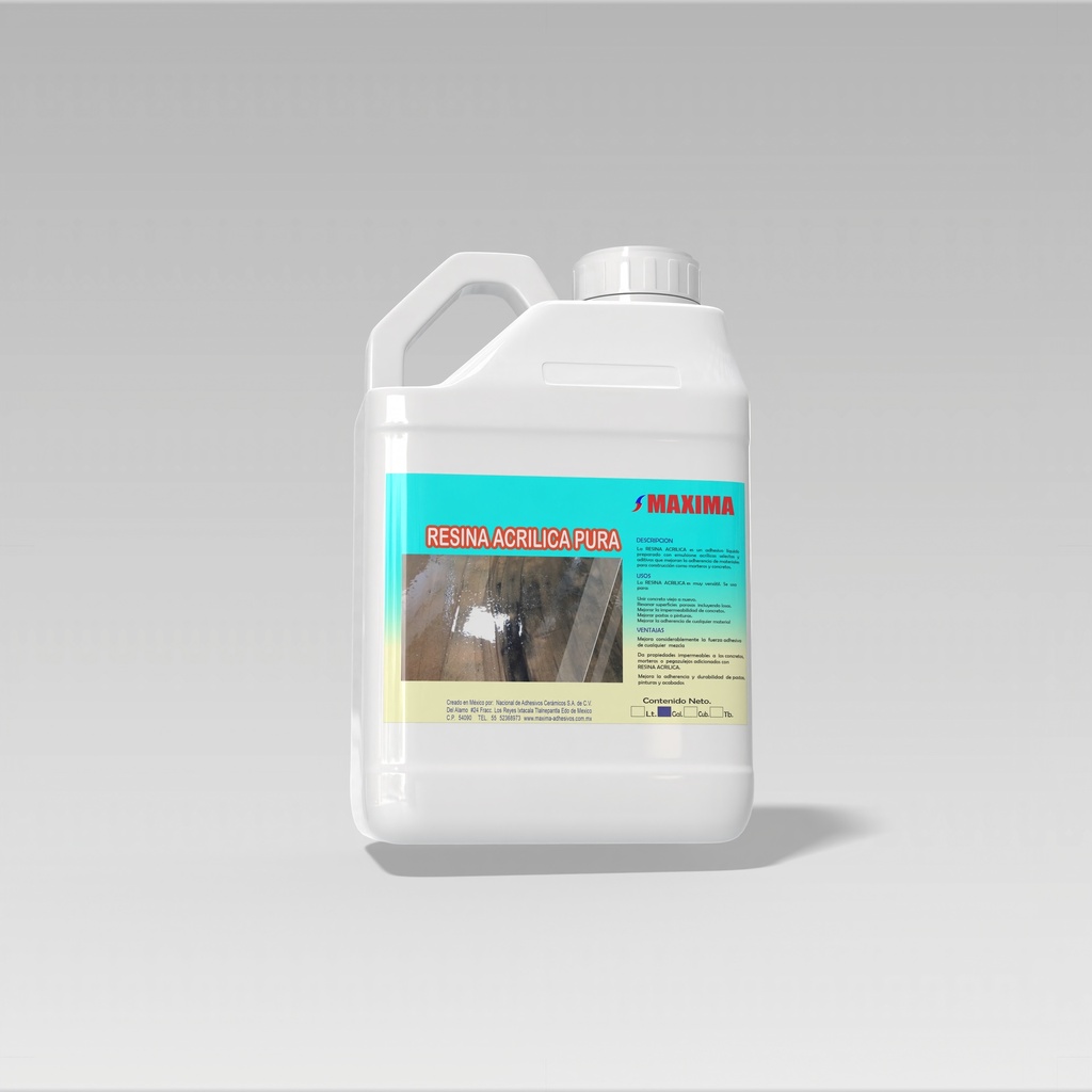 PURE ACRYLIC RESIN (3.78L GAL)