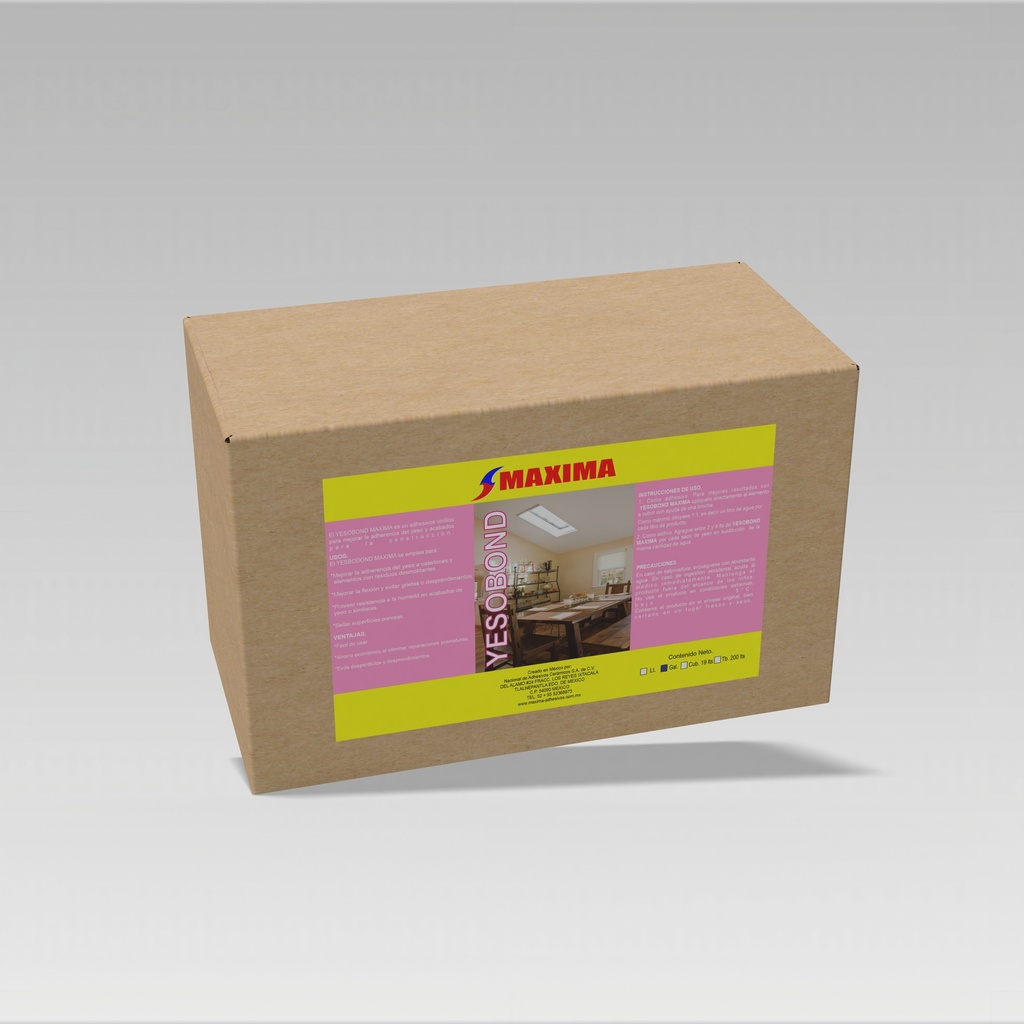 ADHESIVE FOR GYPSUM YESOBOND (PACK OF 6 PIECES 3.78L GAL)