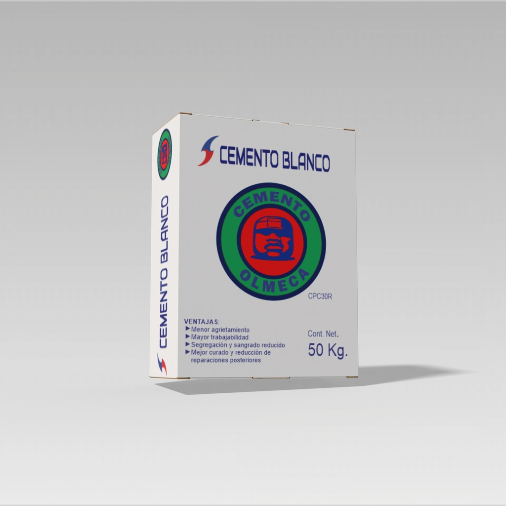 OLMECA WHITE CEMENT (50KG BAG)