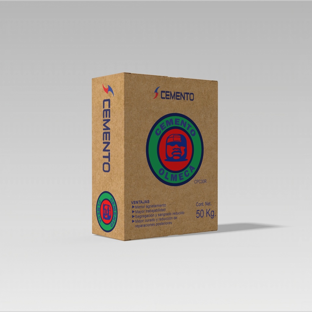 OLMECA GRAY CEMENT (50KG BAG)