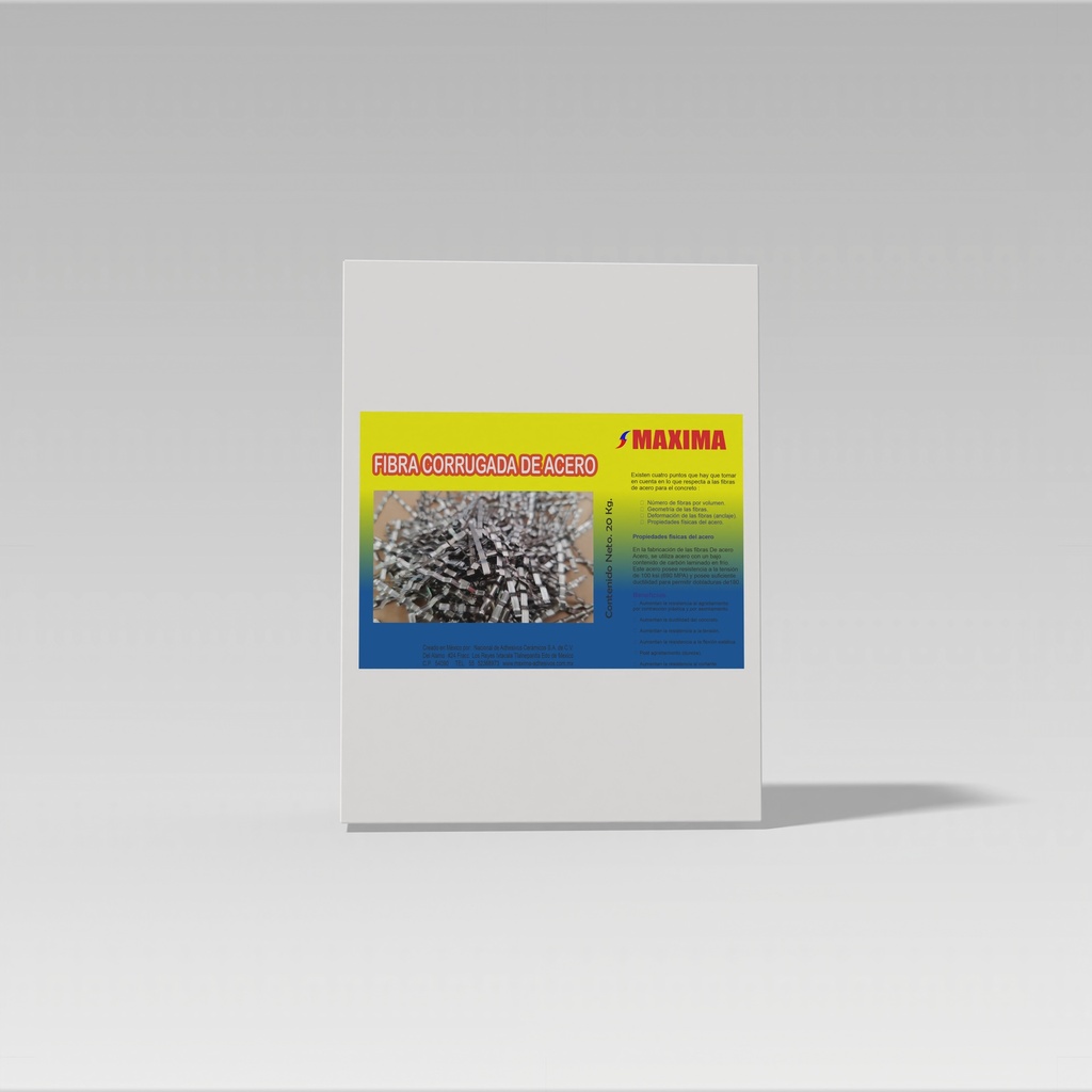 STEEL CORRUGATED FIBER  (20KG BAG)