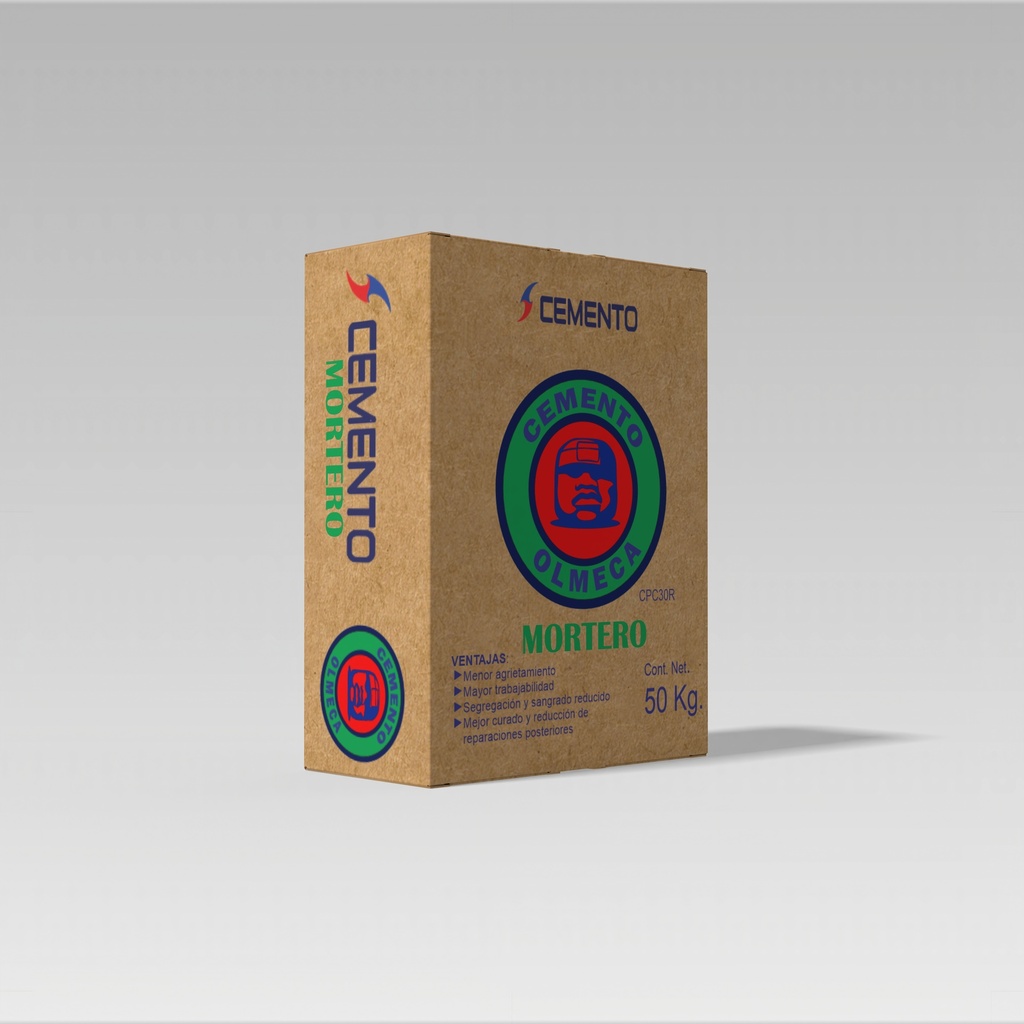 MORTERO OLMECA GRIS (SACO 50KG)