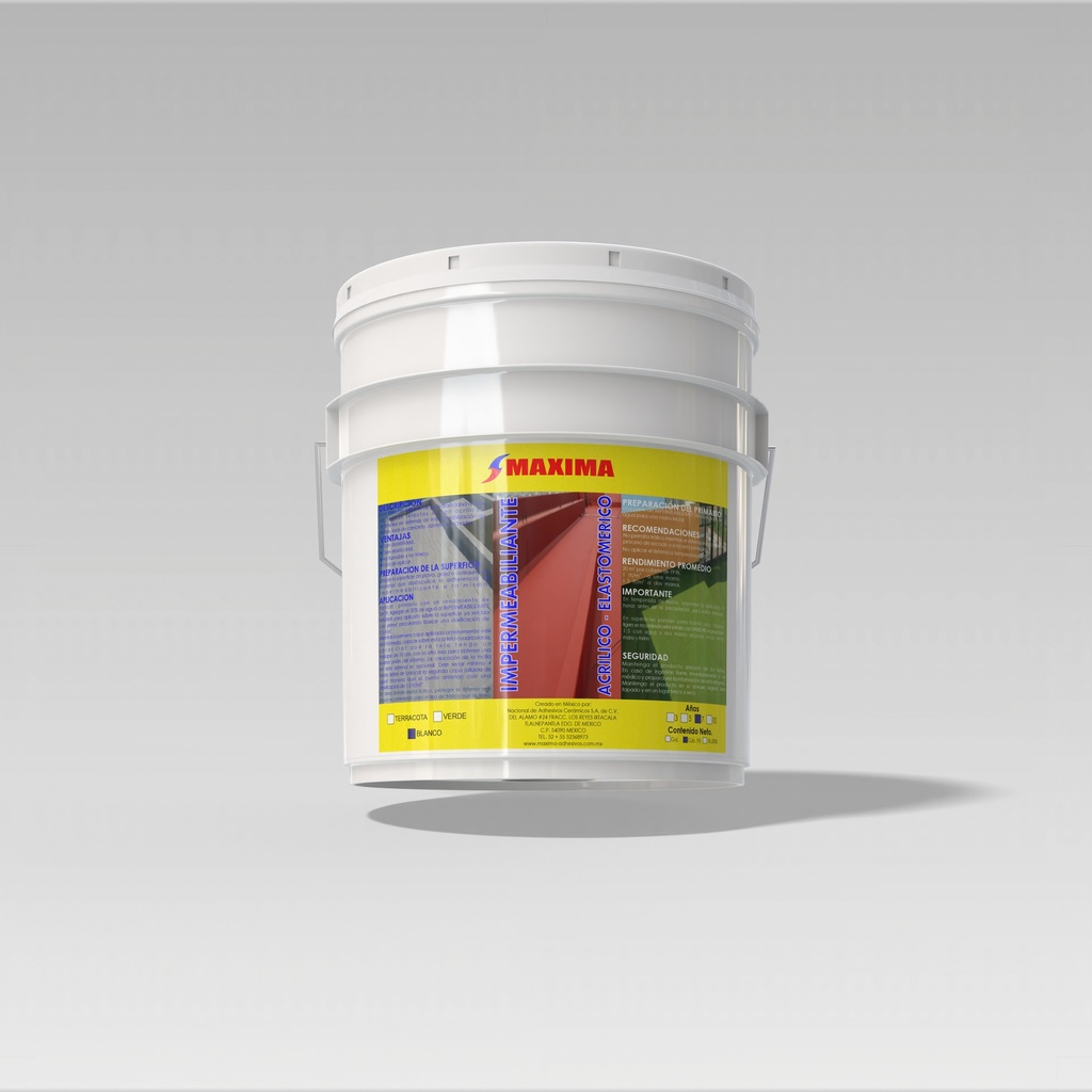 ACRYLIC WATERPROOFING 7 YEARS WHITE (19L BUCKET)