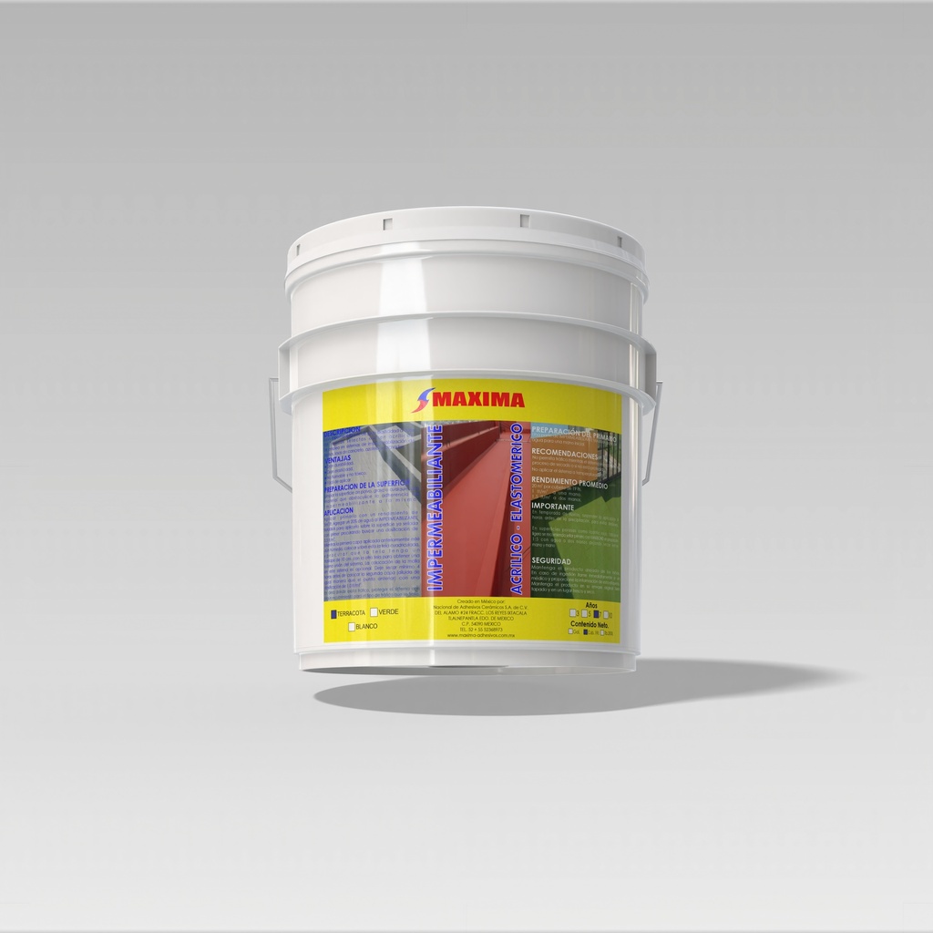 [AV-IMPER-00017] ACRYLIC WATERPROOFING 7 YEARS (RED) (19L BUCKET)