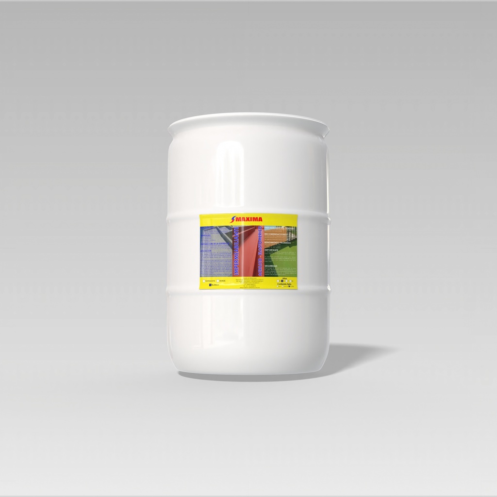 ACRYLIC WATERPROOFING 5 YEARS WHITE (200L DRUM)