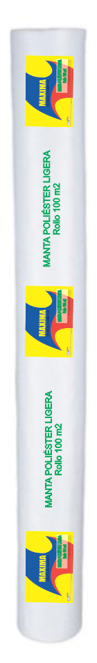 MANTA DE POLIÉSTER LIGERA (ROLLO 100M2)