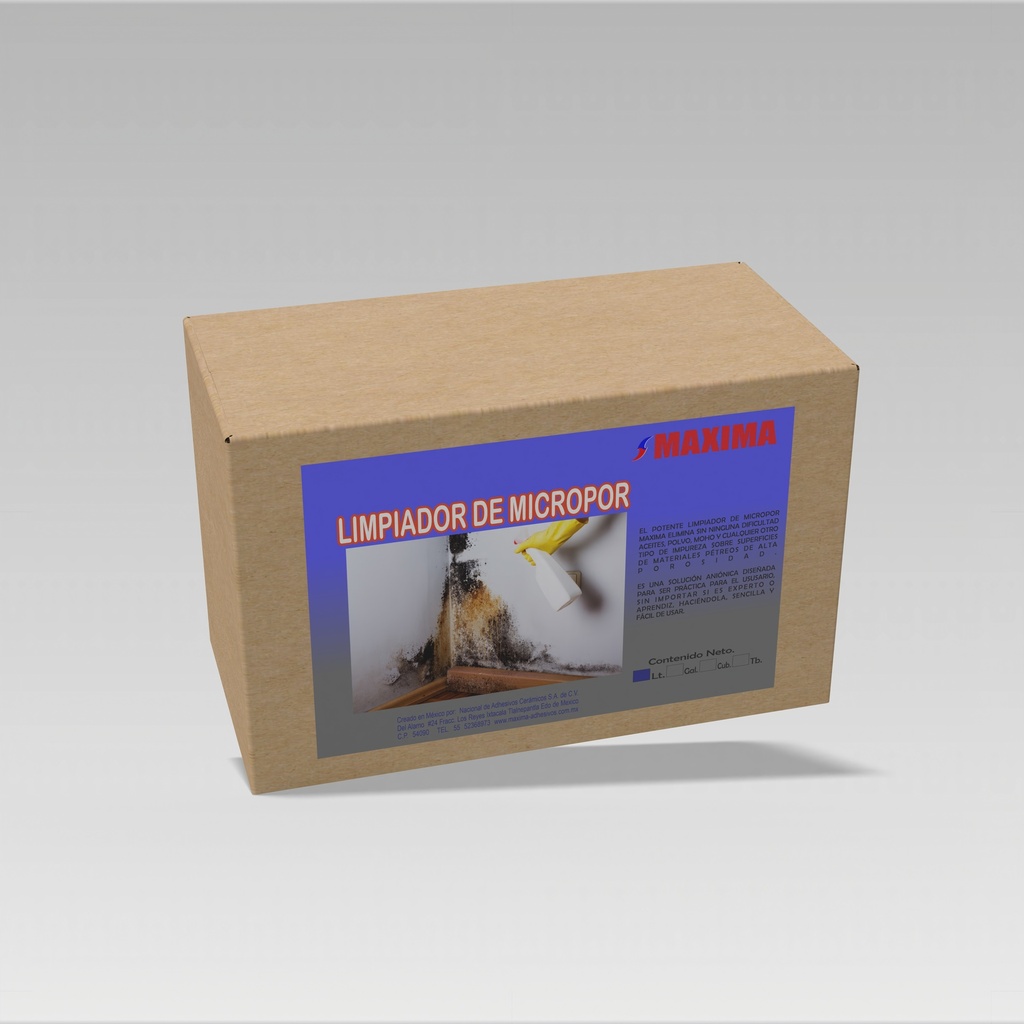 LIMPIADOR DE MICROPOR (PAQUETE 12PZAS 1L)