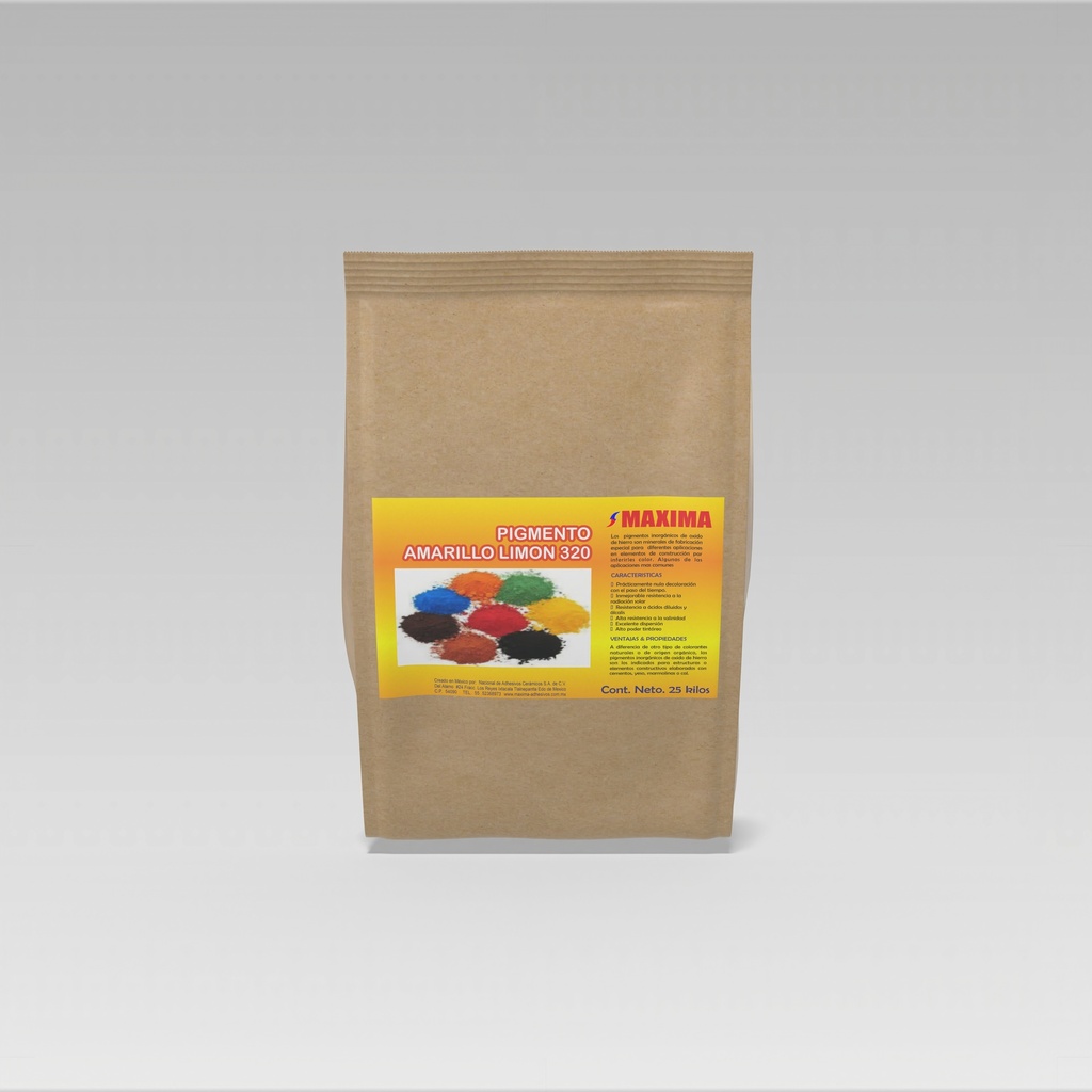 [AV-PIGM-PURO-00001] LEMON YELLOW 320 (25KG BAG)