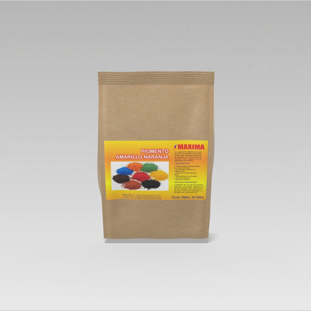 [AV-PIGM-PURO-00002] YELLOW-ORANGE (25KG BAG)