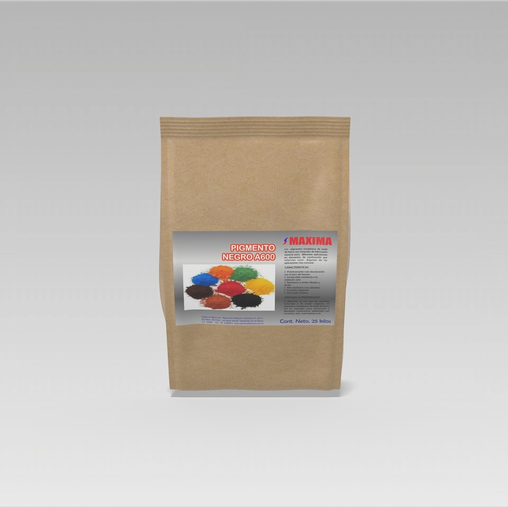 NEGRO A600 (SACO 25KG)