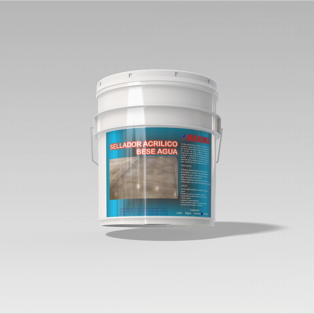 SELLADOR ACRÍLICO BASE AGUA (CUBETA 18L)