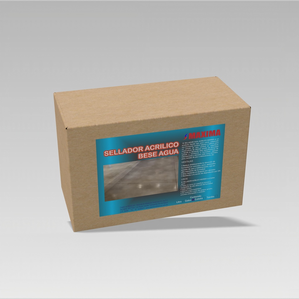 [AV-SELLA-00006] SELLADOR ACRÍLICO BASE AGUA (PAQUETE 6PZAS GAL 3.78L)