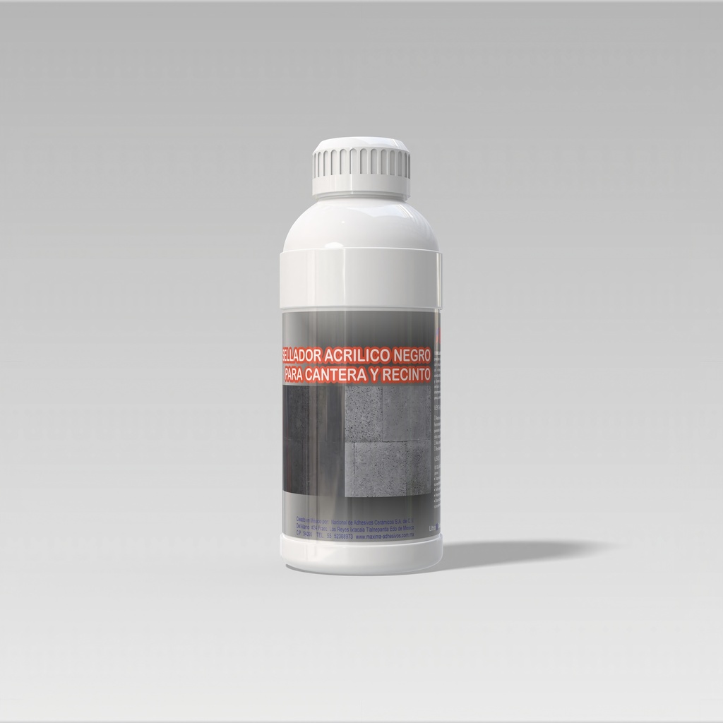 SELLADOR ACRÍLICO NEGRO PARA CANTERA Y RECINTO (1L)