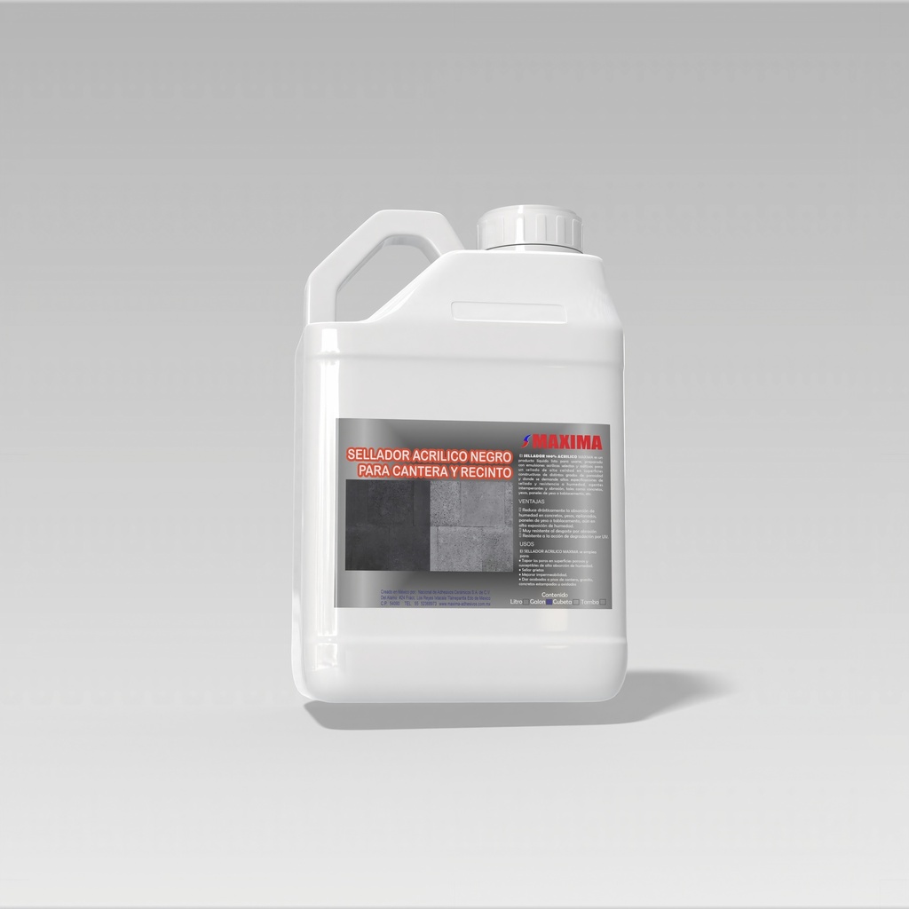 [AV-SELLA-00014] BLACK ACRYLIC SEALER (DESIGNED FOR BLACK STONES AND QUARRY) (3.78L GAL)