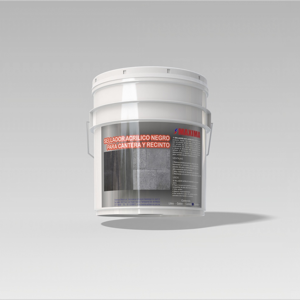 BLACK ACRYLIC SEALER (DESIGNED FOR BLACK STONES AND QUARRY) (18L BUCKET)