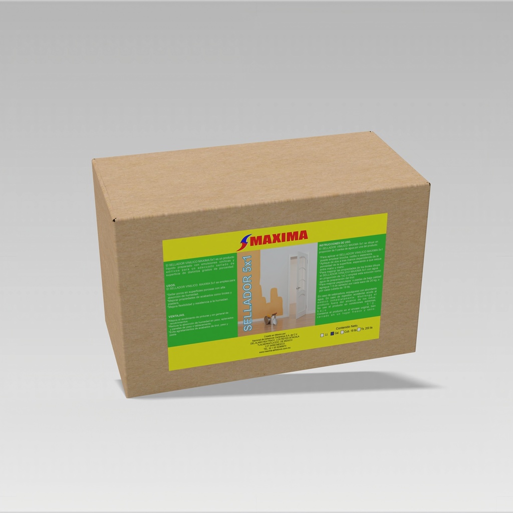 [AV-SELLA-00034] VYNIL SEALER 5X1 MAXIMA(PACK OF 6 PIECES 3.78L GAL)