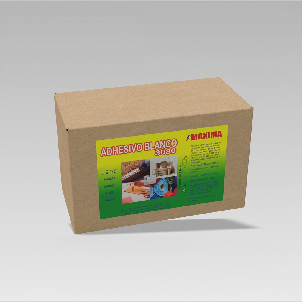 [AV-ADH-IND-00006] ADHESIVO DE CONTACTO MAXIMA M3080 (PAQUETE 6PZAS GAL 3.78L)