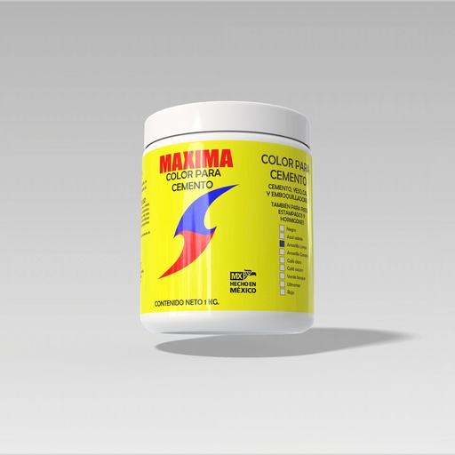 [AV-COL-CEM-00001] COLOR FOR CEMENT: LEMON(1KG BAG)