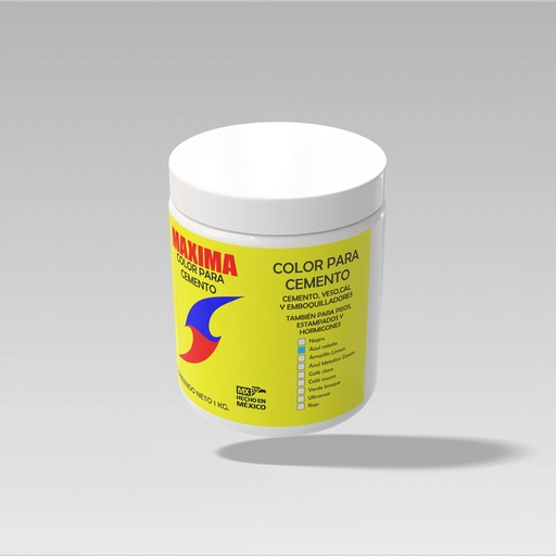 [AV-COL-CEM-00003] COLOR FOR CEMENT: LIGHT BLUE (1KG BAG)