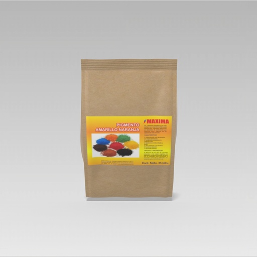 [AV-PIGM-PURO-00002] AMARILLO NARANJA (SACO 25KG)