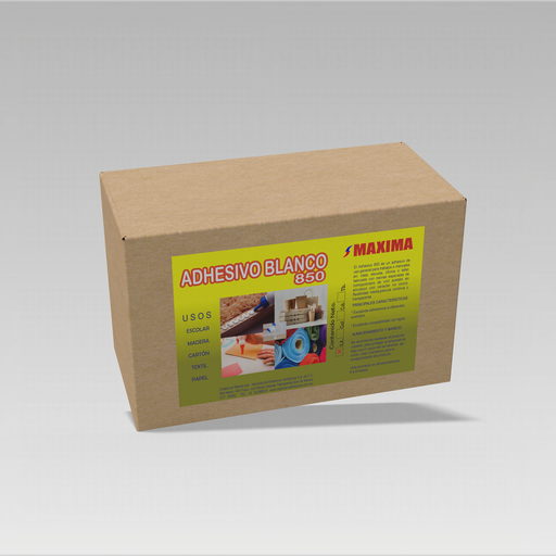 [AV-ADH-IND-00023] PEGAMENTO BLANCO MAXIMA M850 (PAQUETE 12PZAS 1L)